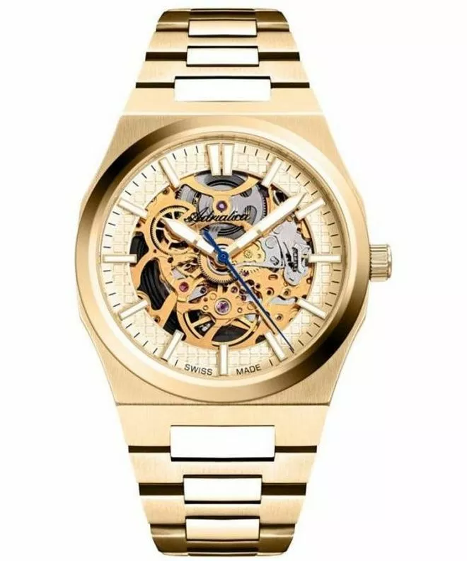 Reloj para hombres Adriatica Skeleton Sapphire Automatic A8326.1111SA