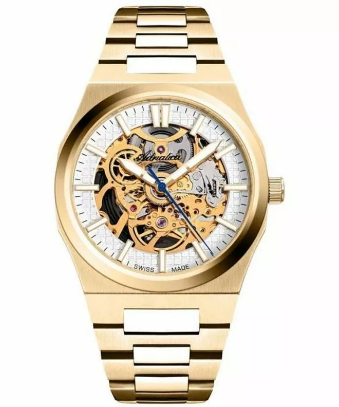 Reloj para hombres Adriatica Skeleton Sapphire Automatic A8326.1113SA