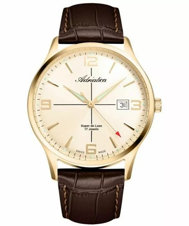 Reloj para hombres Adriatica Super de Luxe Mechanical A8331.1B51M