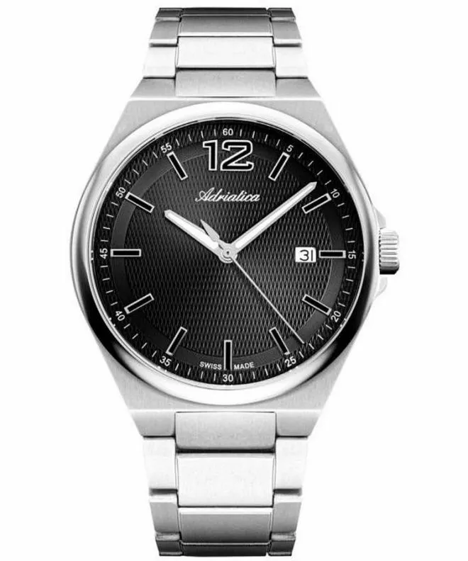 Reloj para hombres Adriatica Sapphire Titanium A8346.4154Q