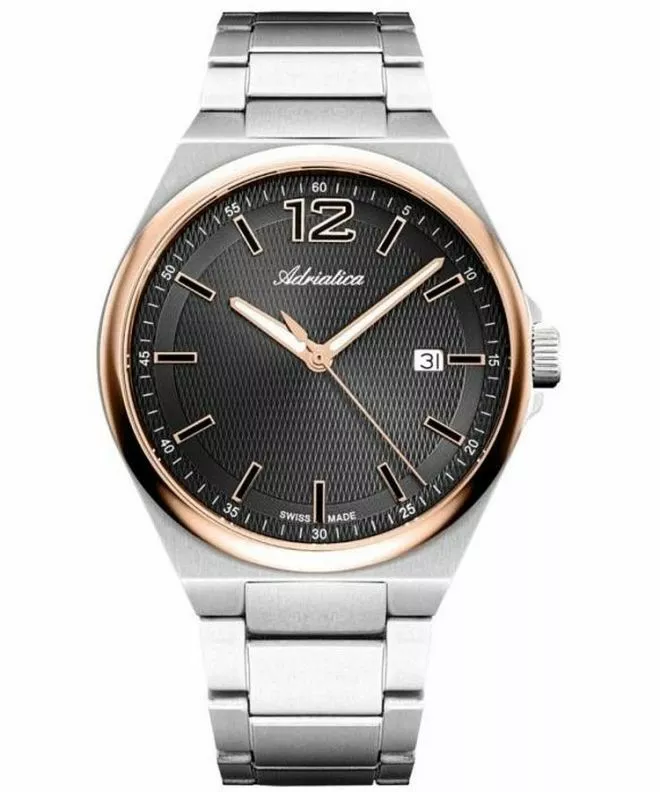 Reloj para hombres Adriatica Sapphire Titanium A8346.41R6Q