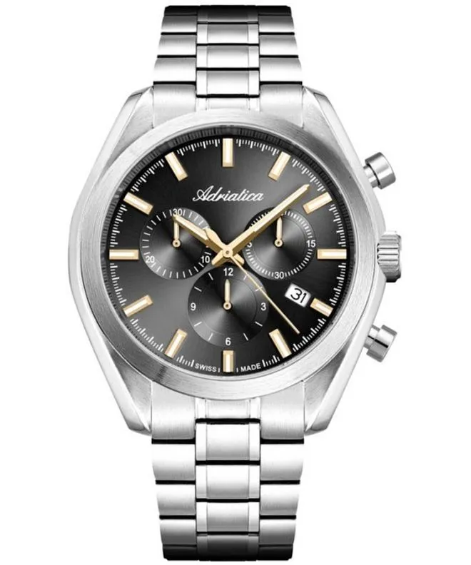 Reloj para hombres Adriatica Classic Chronograph A8350.51G6CH