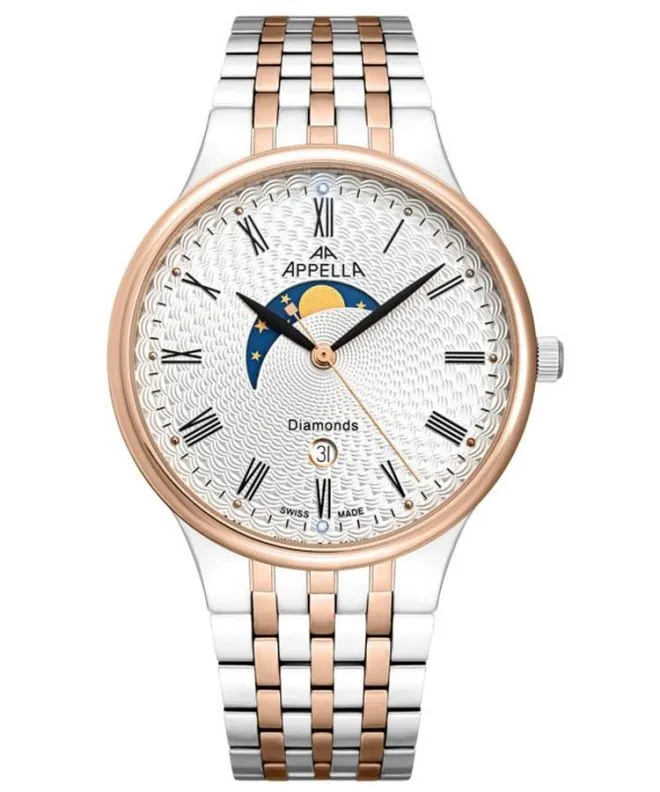 Reloj para hombres Appella Moonphase L12002.R133DMQ