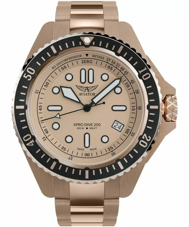 Reloj para hombres Aviator XPRO Dive 200 V.1.42.2.374.5