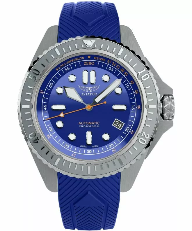 Reloj para hombres Aviator XPRO Dive Breather 300 Automatic V.1.43.0.367.6