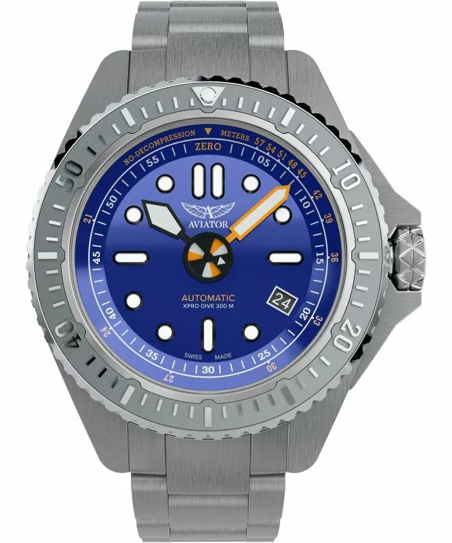 Reloj para hombres Aviator XPRO Dive Breather 300 Automatic V.1.43.0.385.5