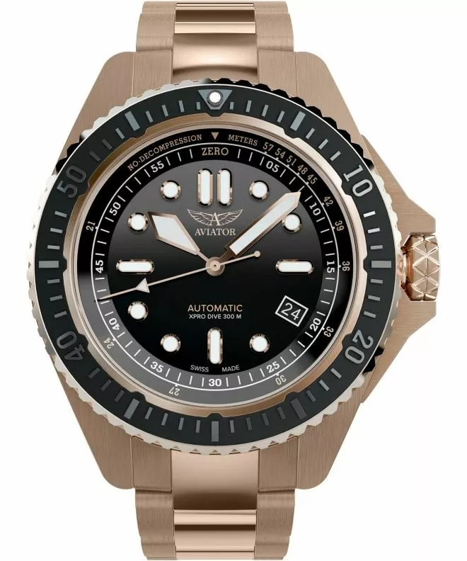 Reloj para hombres Aviator XPRO Dive Breather 300 Automatic V.1.43.2.363.5
