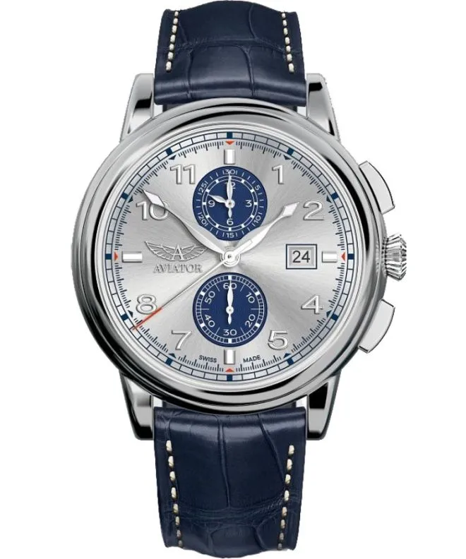 Reloj para hombres Aviator Douglas DC-3 Chronograph Limited Edition V.2.45.0.413.4