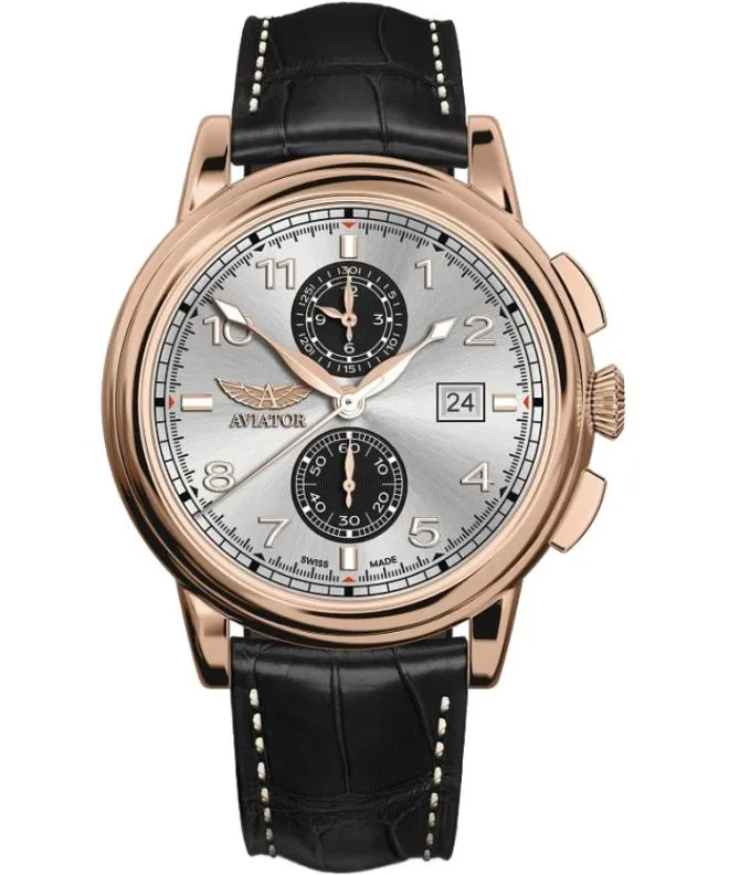Reloj para hombres Aviator Douglas DC-3 Chronograph Limited Edition V.2.45.2.412.4