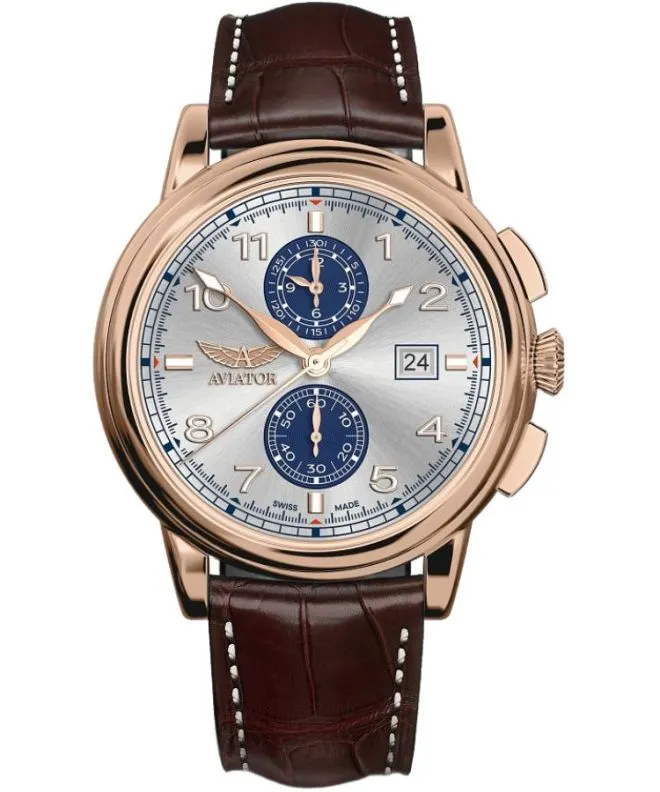 Reloj para hombres Aviator Douglas DC-3 Chronograph Limited Edition V.2.45.2.414.0