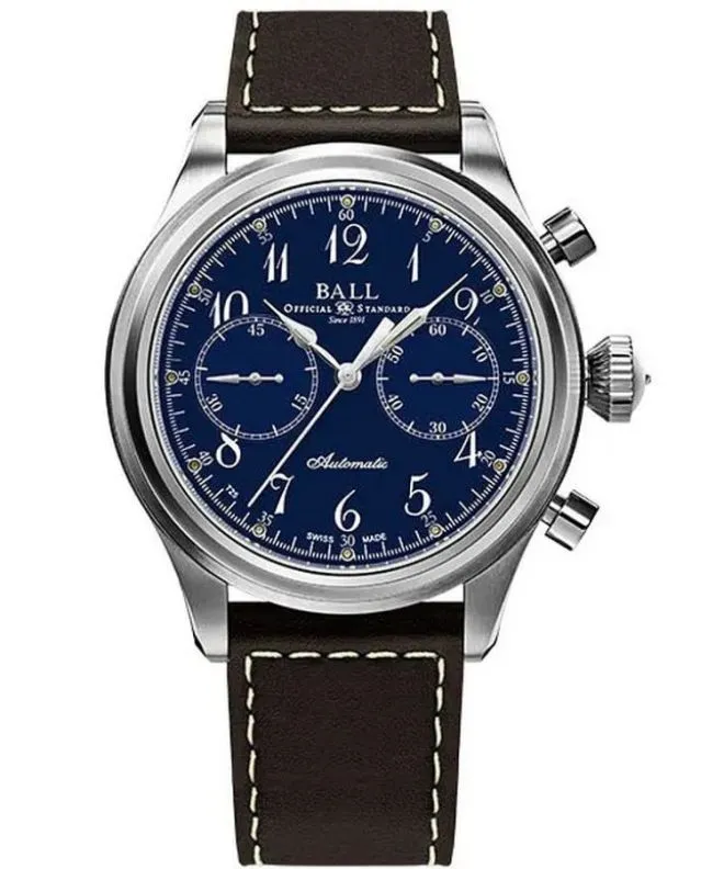 Reloj para hombres Ball Trainmaster Automatic Chronograph CM1052D-L7J-BE