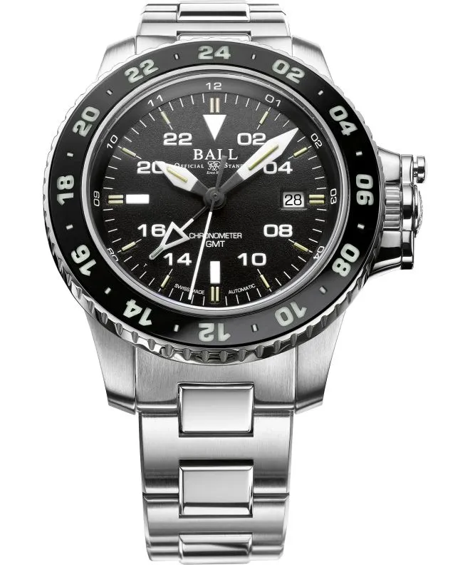 Reloj para hombres Ball Engineer Hydrocarbon AeroGMT II Automatic Chronometer DG2018C-SC-BK