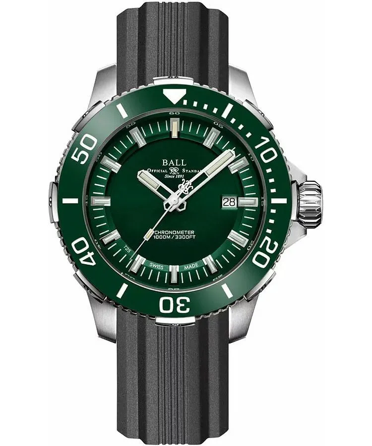 Reloj para hombres Ball Engineer Hydrocarbon DeepQUEST Protector Automatic Limited Edition DM3002A-S10C-GR
