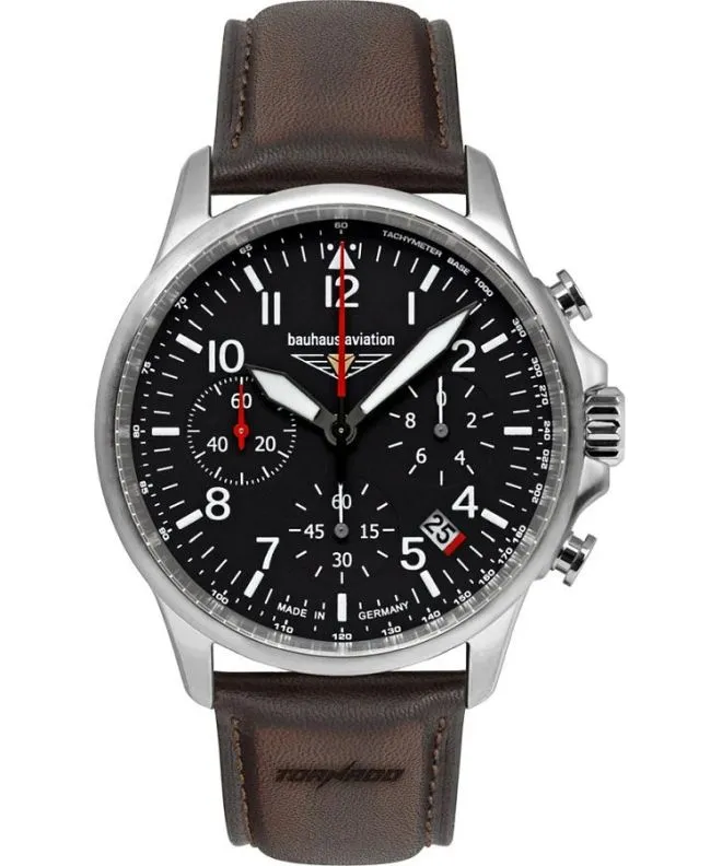Reloj para hombres Bauhaus Aviation Tornado Chronograph 2774-2 (27742)