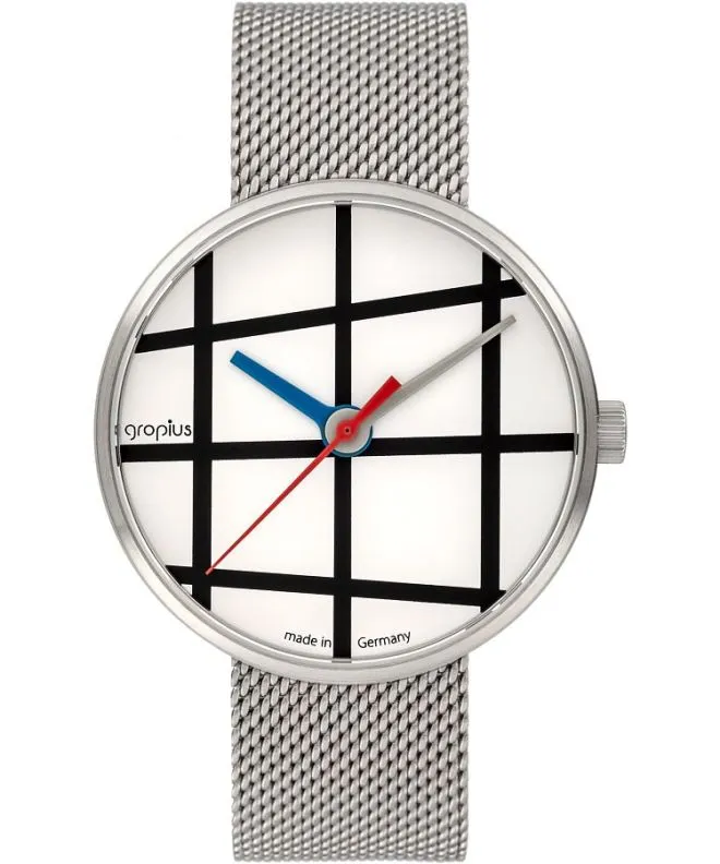 Reloj unisex Bauhaus Walter Gropius Window WG.001-01M