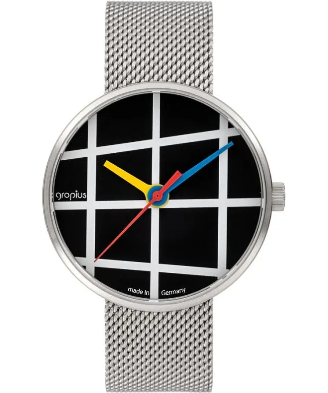 Reloj para hombres Bauhaus Walter Gropius Window WG.001-03M