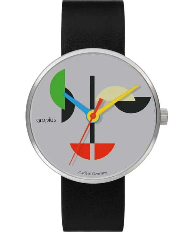 Reloj unisex Bauhaus Walter Gropius Triade der Sinne WG.019-02