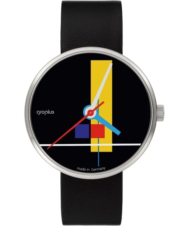 Reloj unisex Bauhaus Walter Gropius Weimar Edition WG.020-01