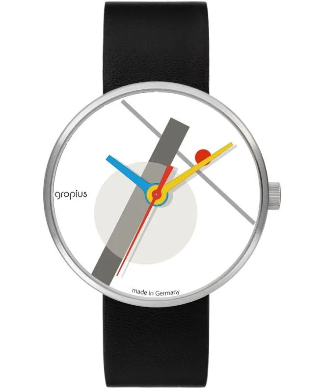 Reloj unisex Bauhaus Walter Gropius Moholy Nagy WG.021-01