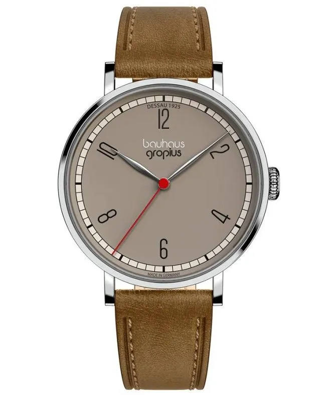 Reloj para hombres Bauhaus Walter Gropius New Bauhaus Dessau 1925 WG.N003-02
