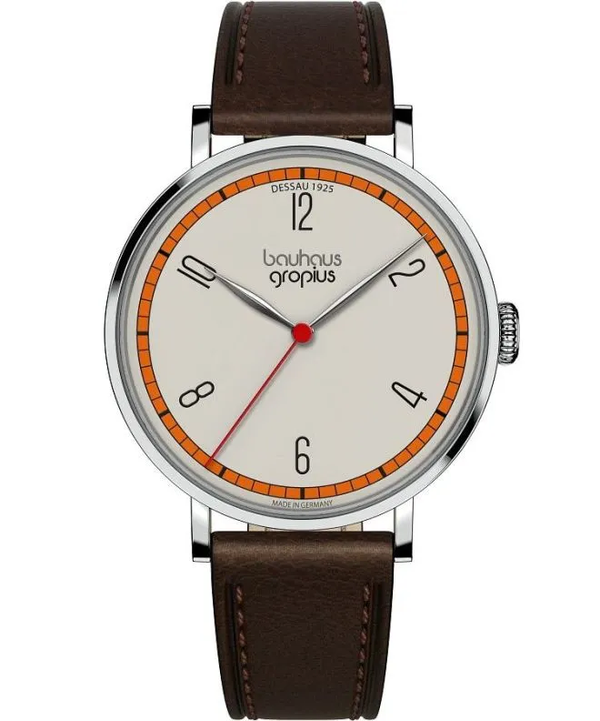 Reloj para hombres Bauhaus Walter Gropius New Bauhaus Dessau 1925 WG.N004-02