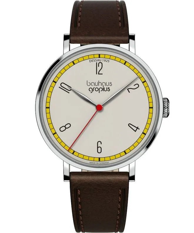 Reloj para hombres Bauhaus Walter Gropius New Bauhaus Dessau 1925 WG.N004-03