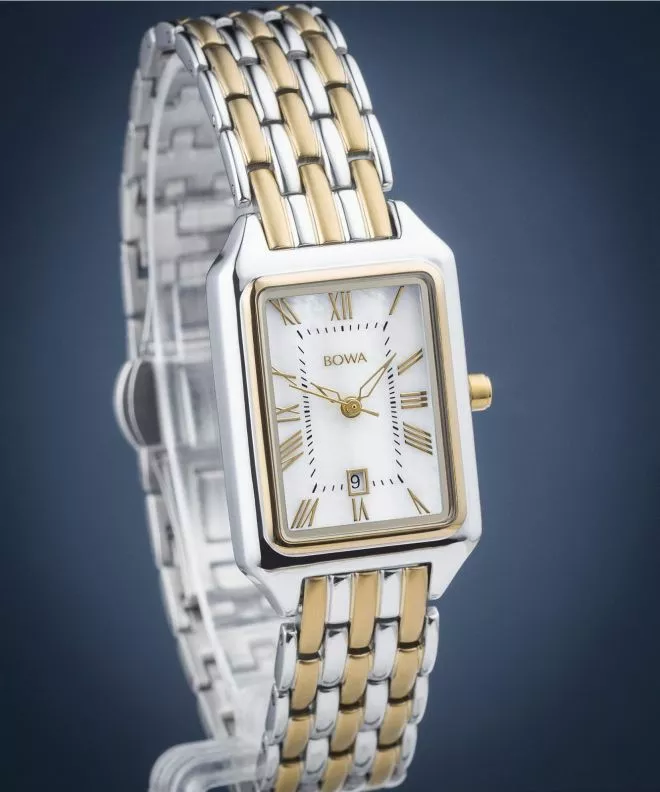 Reloj para mujeres BOWA Barcelona Pearl Gold Steel 23 BC2345-154-148S