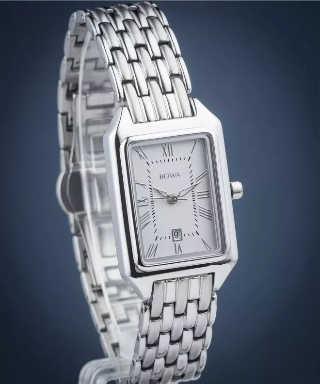 Reloj para mujeres BOWA Barcelona White Silver Steel 23 BC235-25-145S