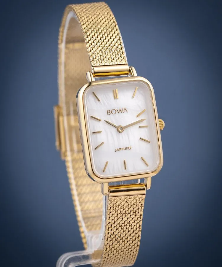Reloj para mujeres BOWA Dubai Pearl-Gold Mesh 20 DU204-154-104M