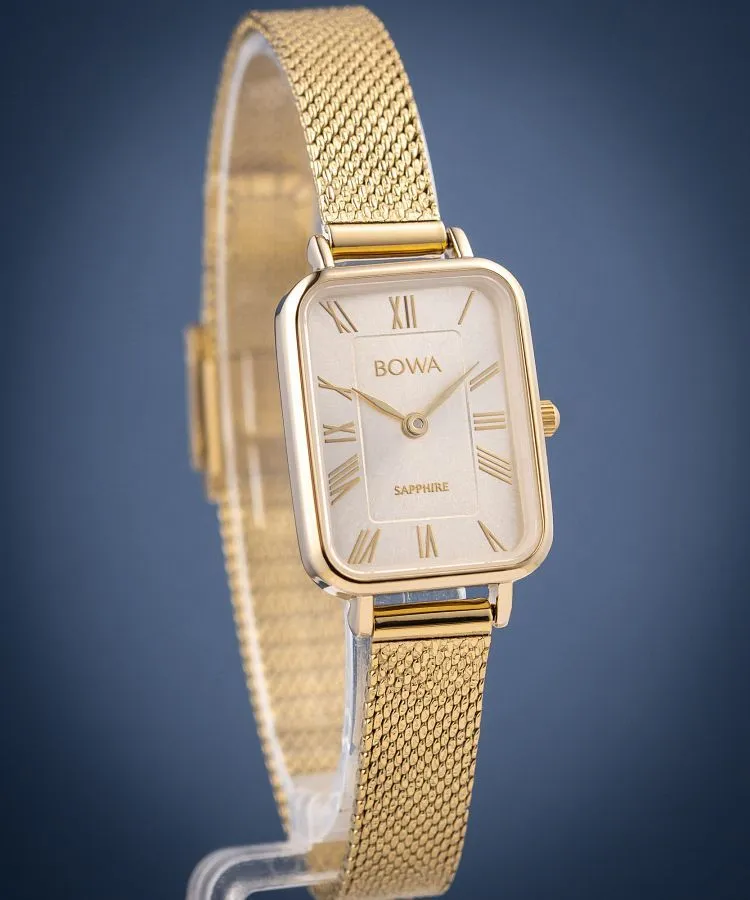Reloj para mujeres BOWA Dubai Full Gold Mesh 20 DU204-44R-104M