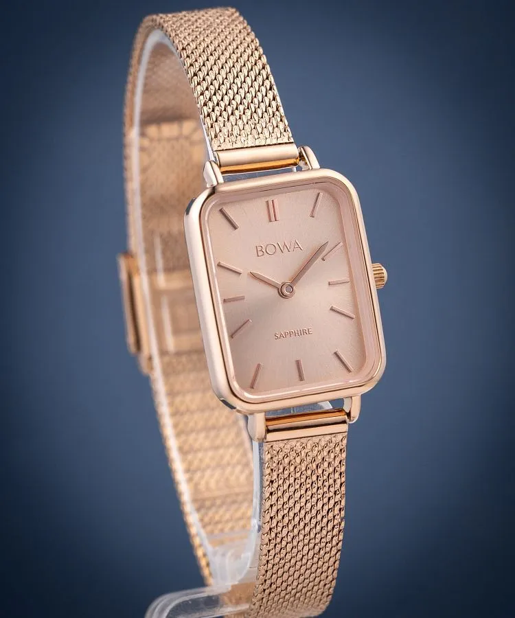 Reloj para mujeres BOWA Dubai Full Rose-Gold Mesh 20 DU207-77-107M
