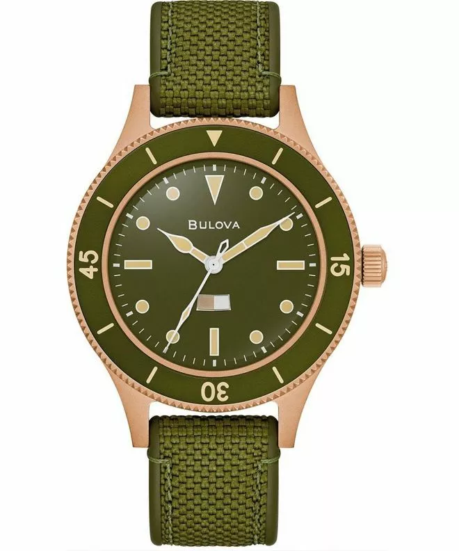 Reloj para hombres Bulova Mil-Ships 150Th Anniversary Edition Automatic 98A324