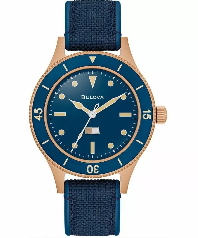 Reloj para hombres Bulova Mil-Ships 150Th Anniversary Edition Automatic 98A325