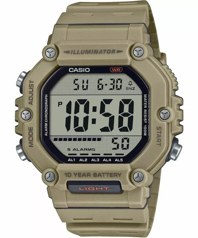Reloj para hombres Casio Digital AE-1600H-5AVEF
