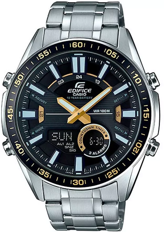 Reloj para hombres Casio Edifice Momentum Sporty Chronograph EFV-C100D-1BVEF