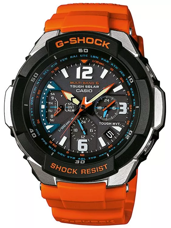 Reloj para hombres G-SHOCK Casio Waveceptor/Gravity Defier GW-3000M-4AER