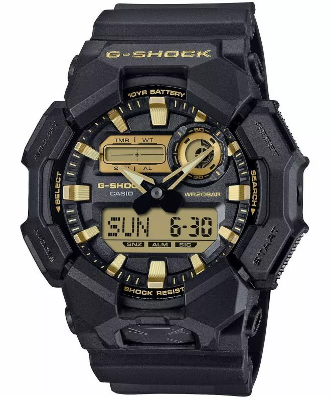 Reloj para hombres Casio G-Shock Analog-Digital GA-010 Series Chronograph GA-010GB-1A9ER