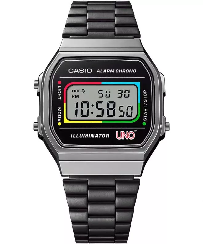 Reloj unisex Casio Vintage Iconic UNO Collaboration Limited Edition A168WEUC-1AER