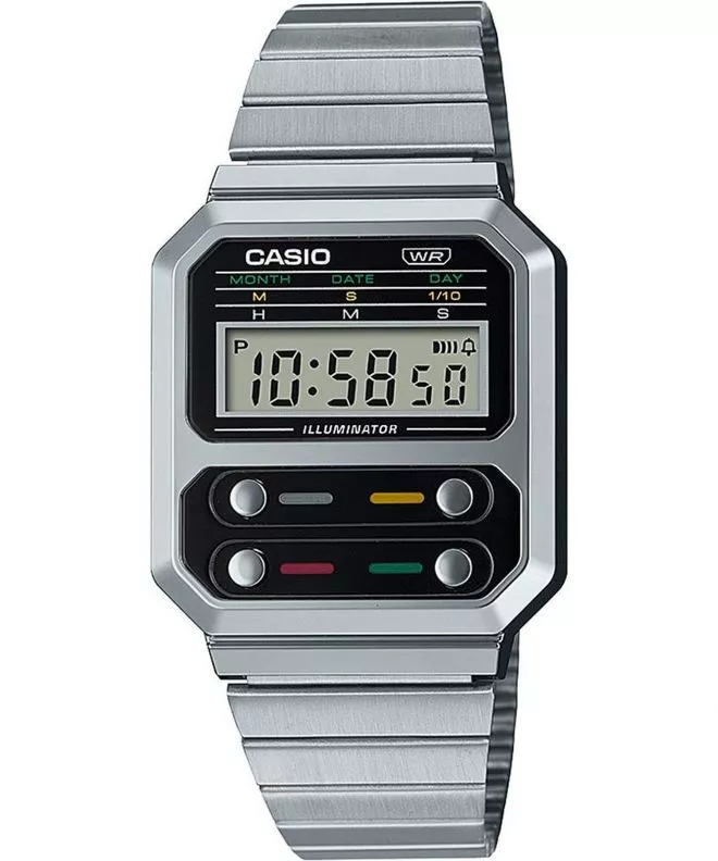 Reloj unisex Casio Vintage Maxi Pac-Man A100WE-1AEF