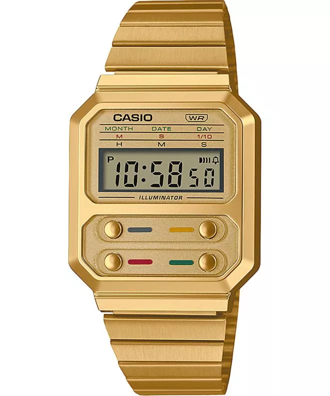 Reloj unisex Casio Vintage Maxi Pac-Man A100WEG-9AEF