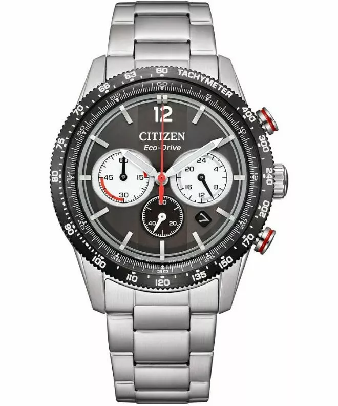 Reloj para hombres Citizen Vintage Racing Eco-Drive Chronograph CA4714-55E