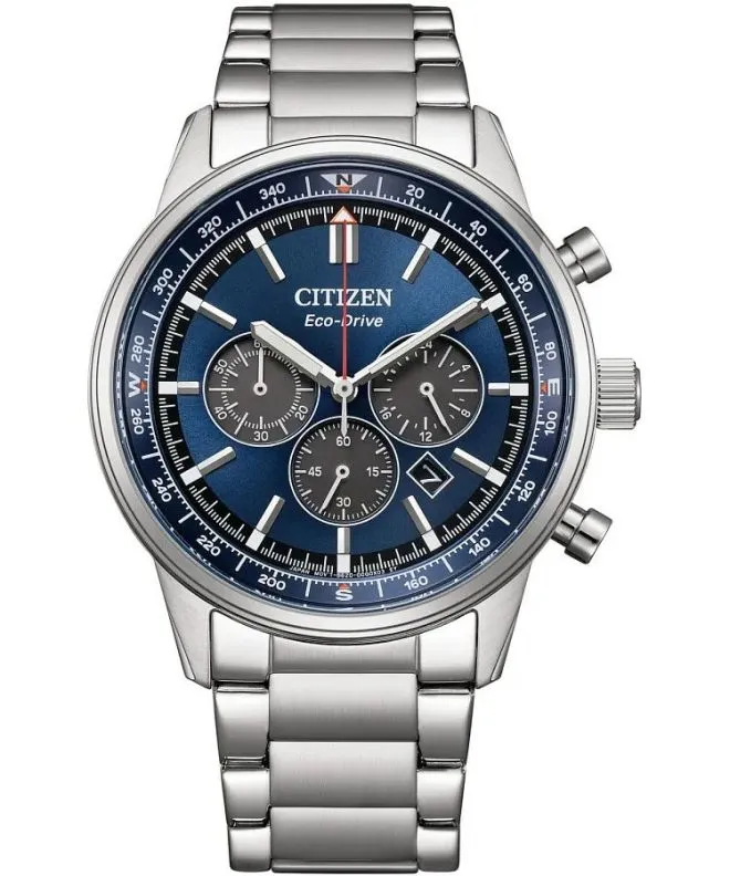 Reloj para hombres Citizen Pilot Eco-Drive Chronograph CA4720-52L