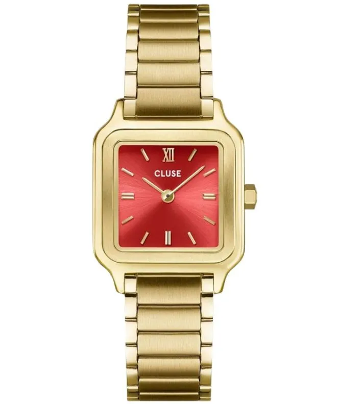 Reloj para mujeres Cluse Gracieuse Petite Steel Watermelon Red CW11827