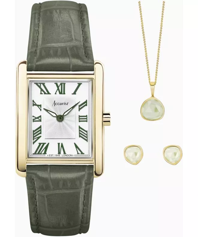 Reloj para mujeres ACCURIST Rectangle Gift Set 89001