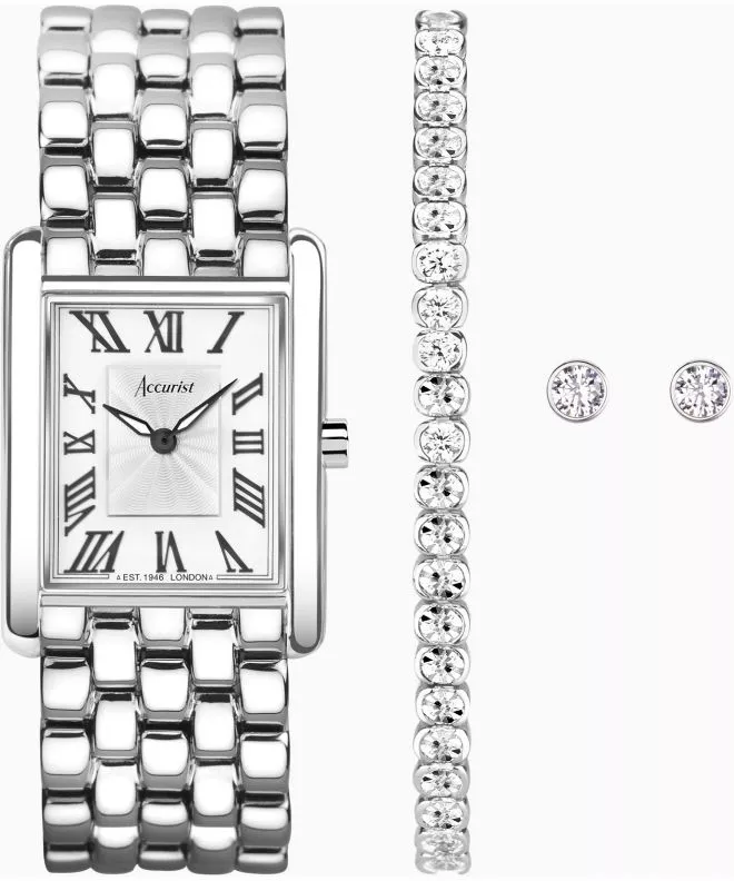 Reloj para mujeres ACCURIST Rectangle Gift Set 89002