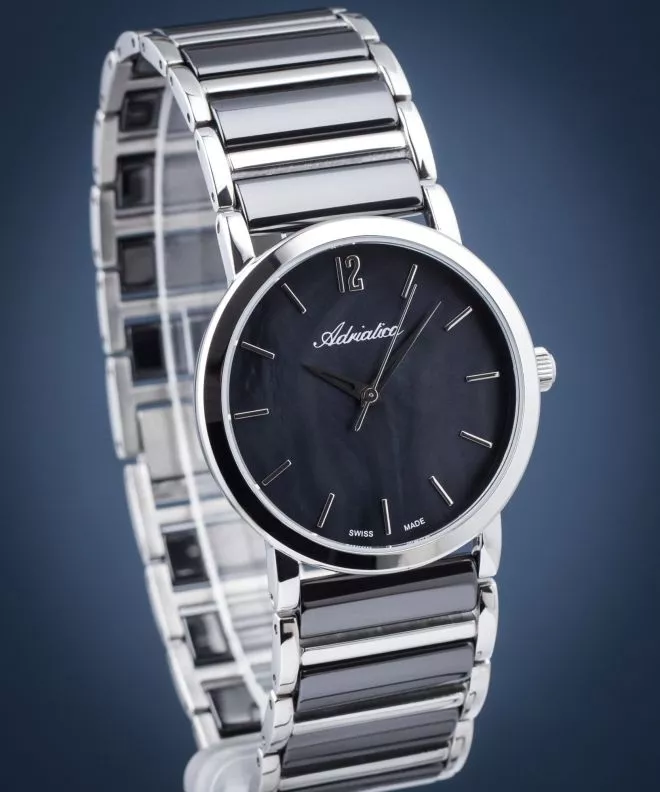 Reloj para mujeres Adriatica Ceramic A3721.E15MQ