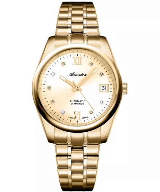 Reloj para mujeres Adriatica Classic Automatic Diamonds A3198.1181DA