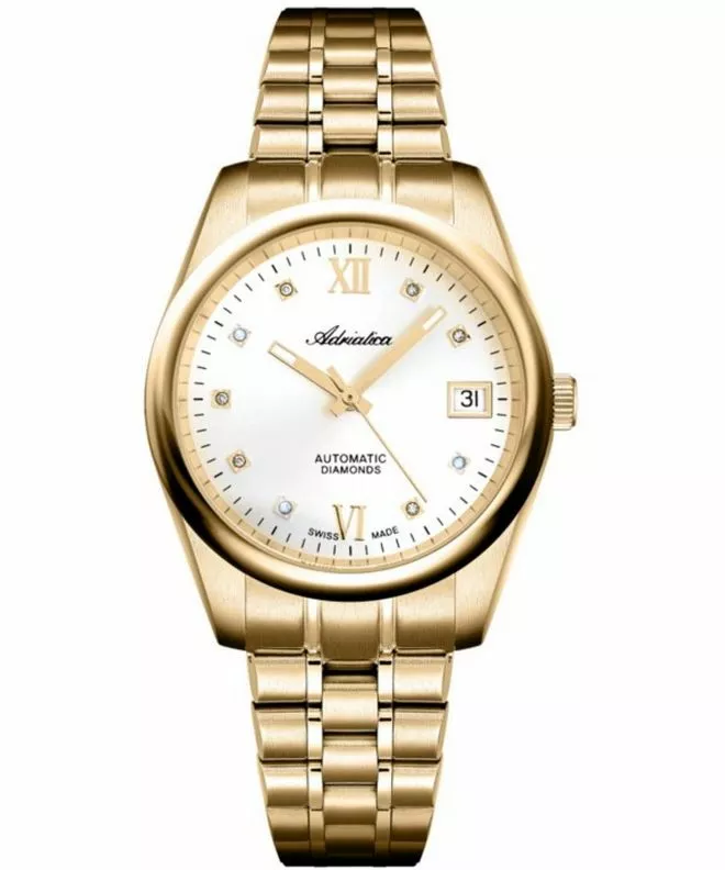 Reloj para mujeres Adriatica Classic Automatic Diamonds A3198.1183DA