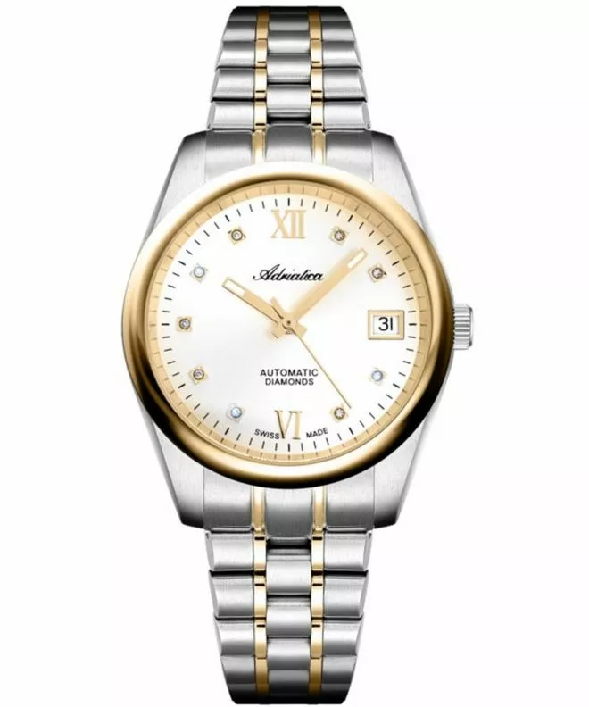 Reloj para mujeres Adriatica Classic Automatic Diamonds A3198.2183DA