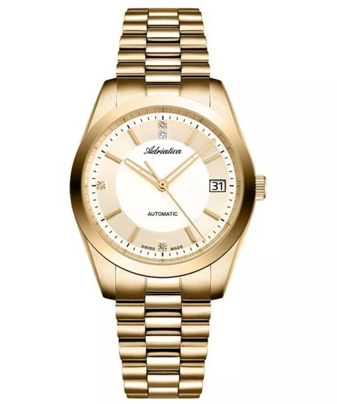 Reloj para mujeres Adriatica Classic Automatic Diamonds A3802.1111AD